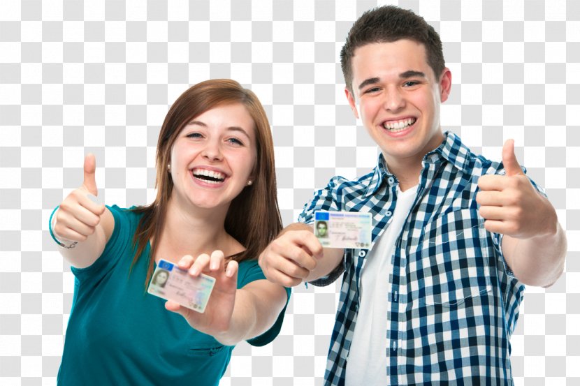 Virginia Driving Driver's License Education Learner's Permit - Smile - TEEN Transparent PNG