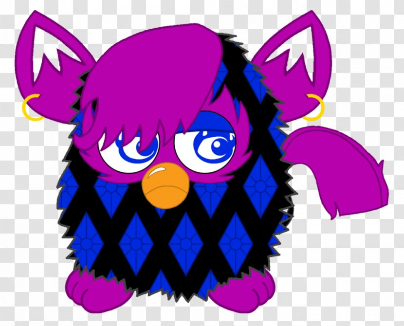 DeviantArt Furby - Purple - Beak Transparent PNG