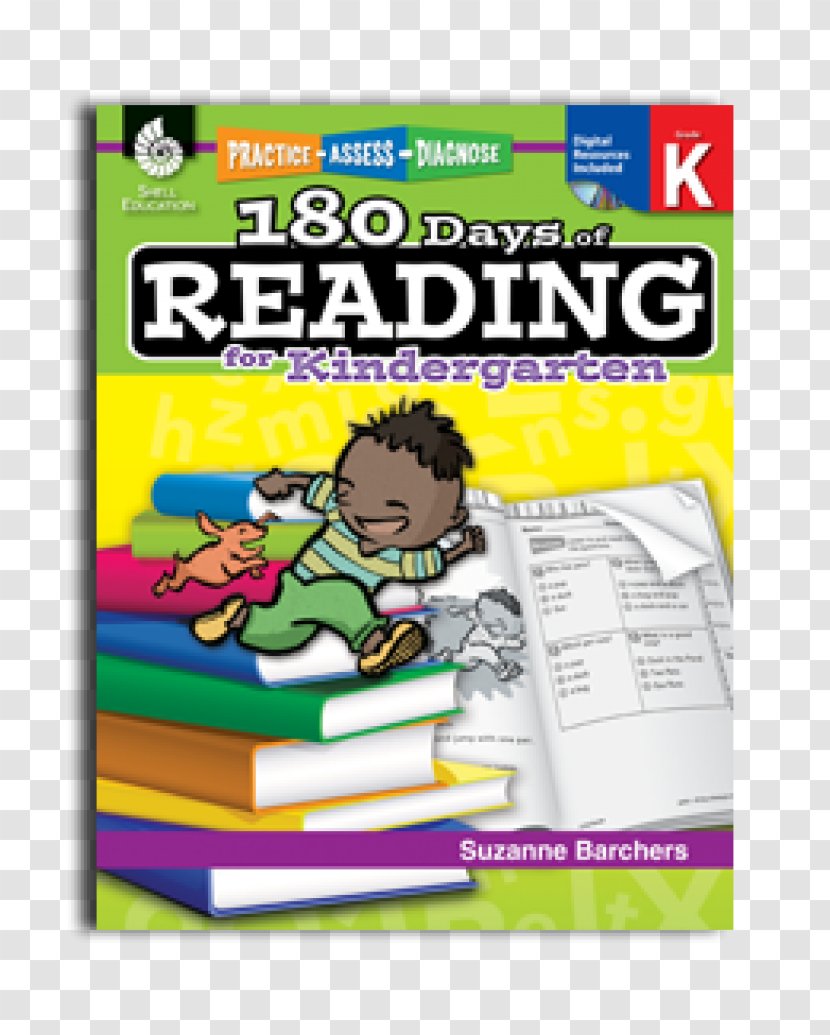 180 Days Of Reading For Kindergarten First Grade - Suzanne Barchers - Day Transparent PNG