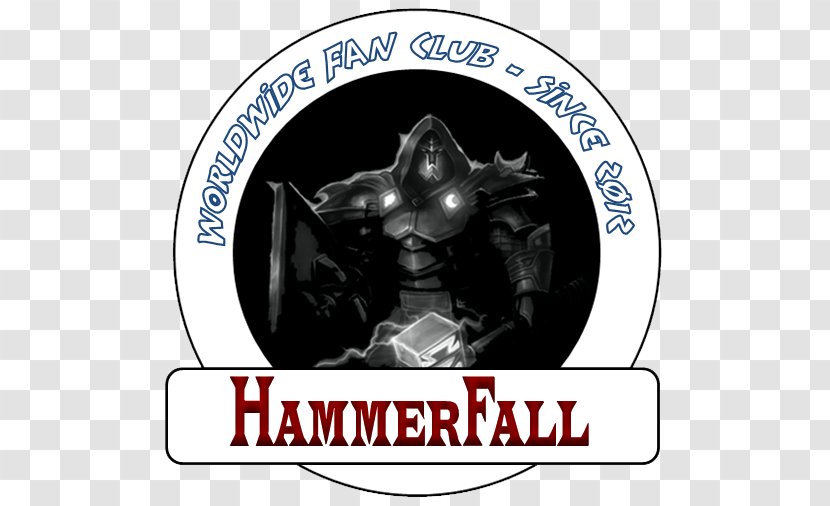 HammerFall Logo In Flames Gothenburg Nuclear Blast - Flower - Fan Club Transparent PNG