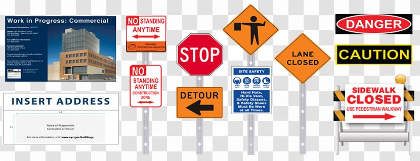 Capital Signs Traffic Sign Awning Construction - Light - Billboards Boxes Transparent PNG