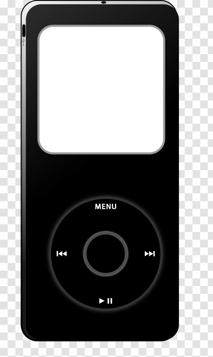 IPod Touch Nano Classic Clip Art - Mp3 Player Transparent PNG