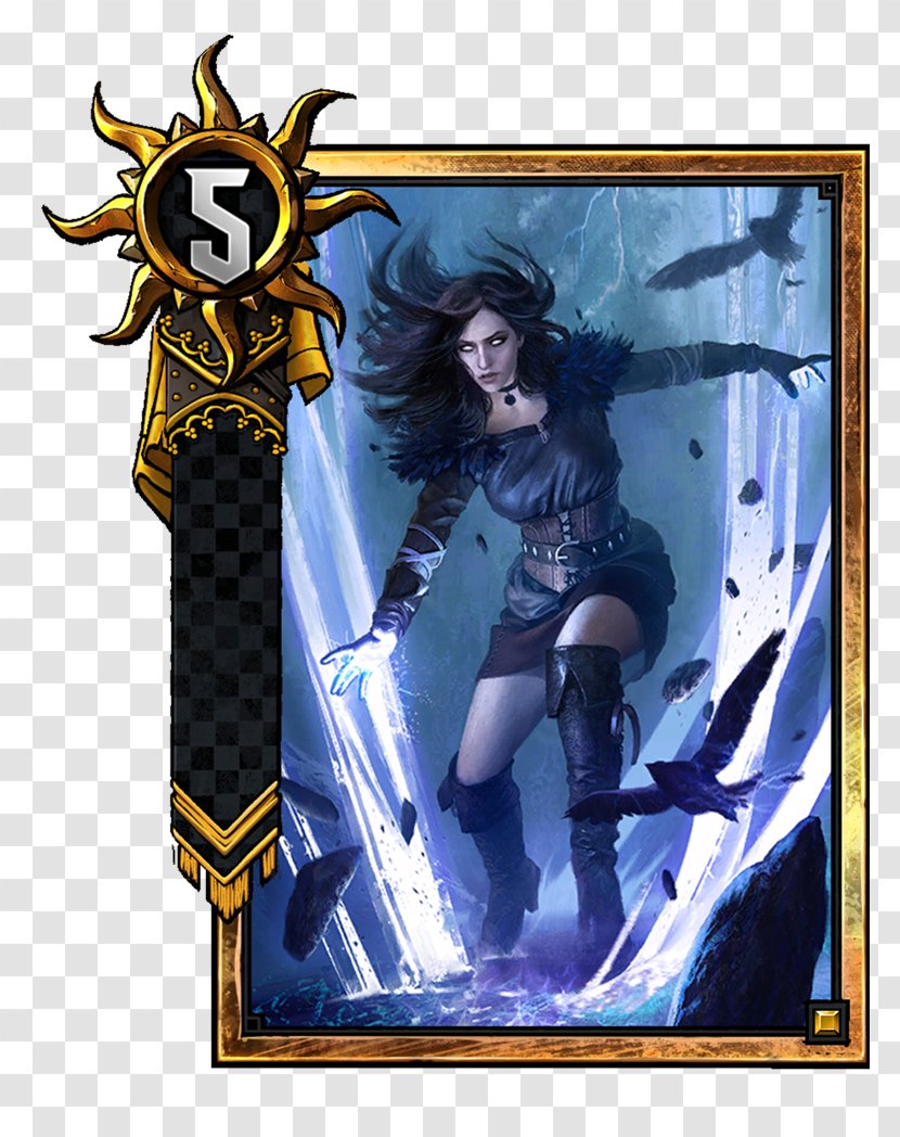 Gwent: The Witcher Card Game Geralt Of Rivia 3: Wild Hunt Yennefer Transparent PNG