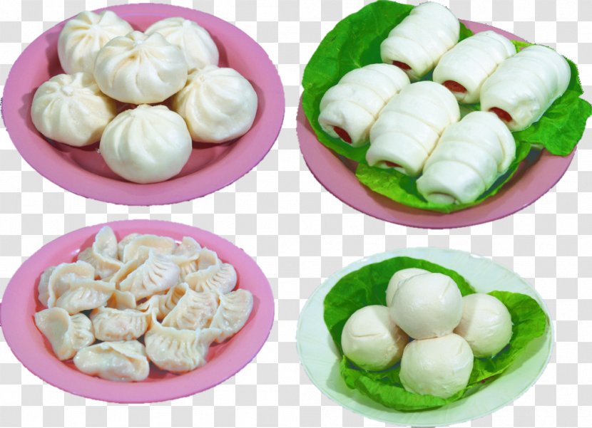 Baozi Dim Sum Cha Siu Bao Mantou Spring Roll - Fish Ball - Bun Dumplings Vector Transparent PNG