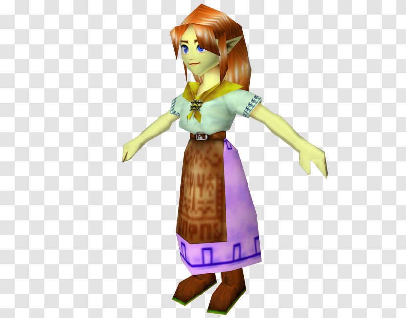 The Legend Of Zelda: Ocarina Time Nintendo 64 Link's Awakening Video Game - Costume Design Transparent PNG