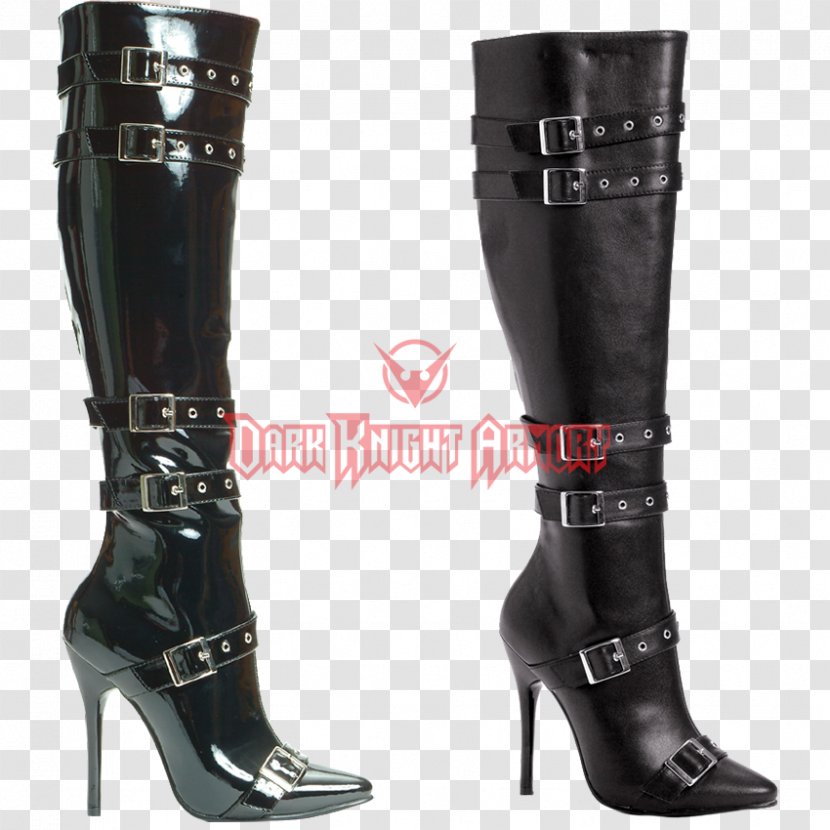 Knee-high Boot Thigh-high Boots High-heeled Shoe - Flower - Knee High Transparent PNG