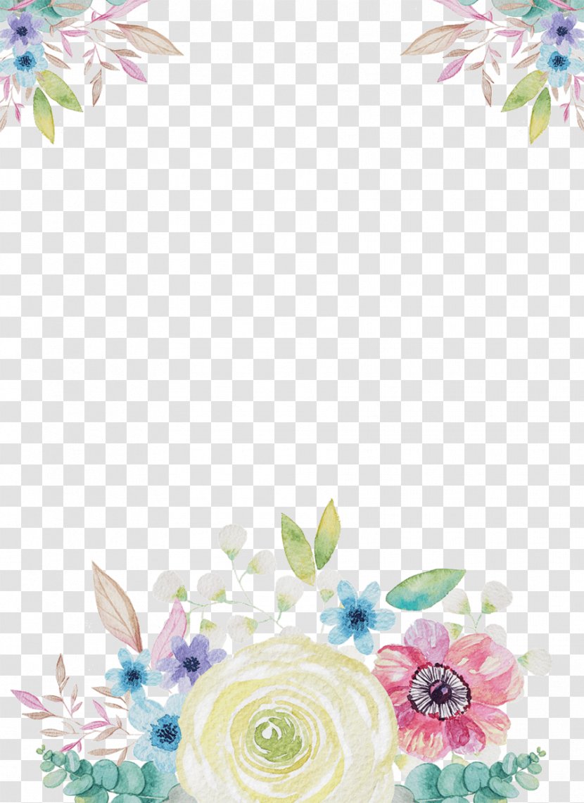 Flower Floral Design Clip Art - Cut Flowers - Leaf Frame Transparent PNG