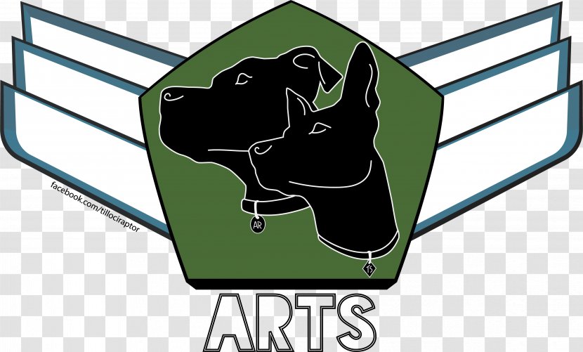 Dog Logo Green Font - Like Mammal - Url Transparent PNG
