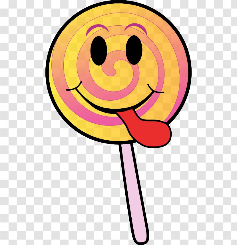 Lollipop Candy Cane Smiley Clip Art - Pictures Transparent PNG