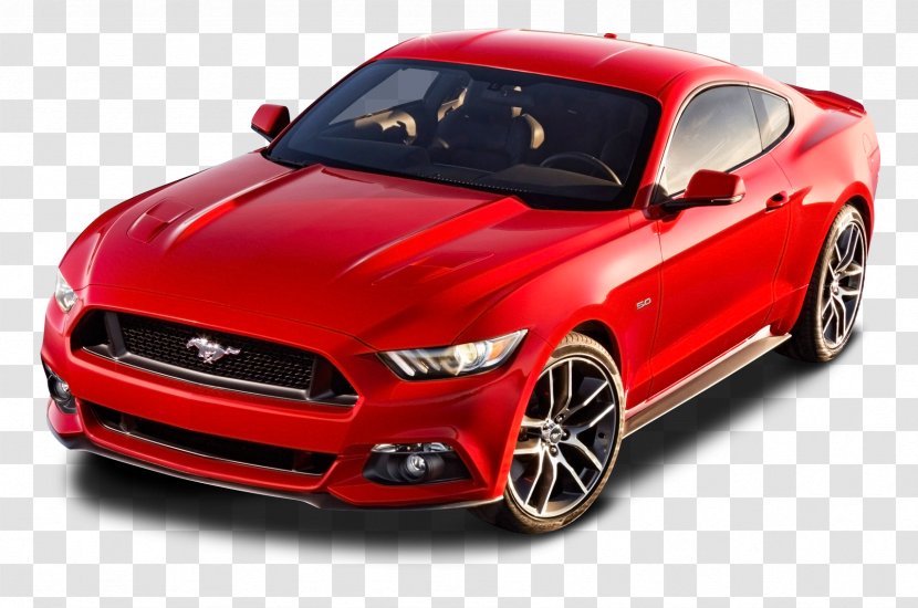 2017 Ford Mustang 2015 2018 Car - Hood - Red Transparent PNG