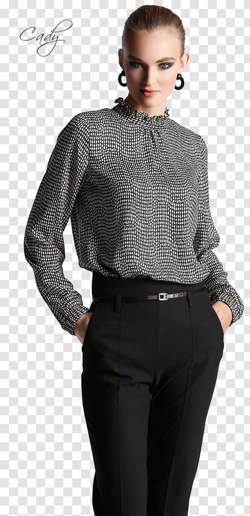 Blouse Fashion Clothing Sleeve Dress - Shirt Transparent PNG