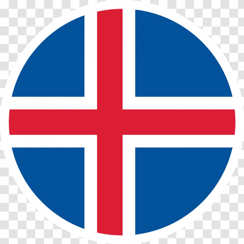 Flag Of Iceland National Football Team - Icelandic Language Transparent PNG