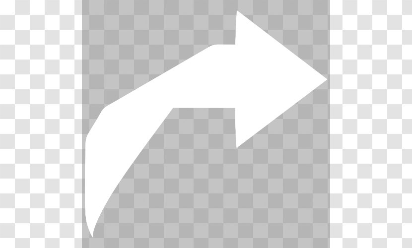 White Logo Brand - Rectangle - Turn Arrow Transparent PNG