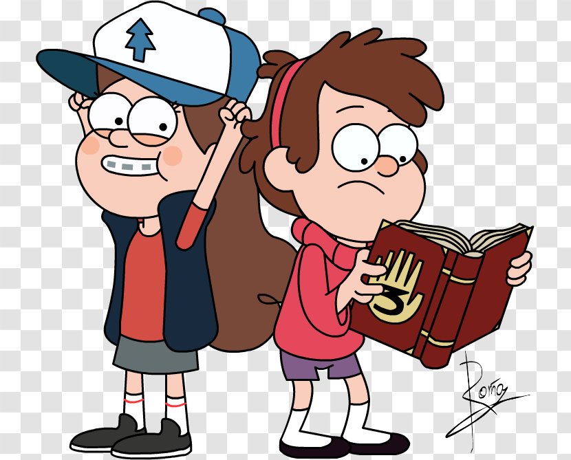 Dipper Pines Mabel Character Drawing Male - Heart - Tree Transparent PNG