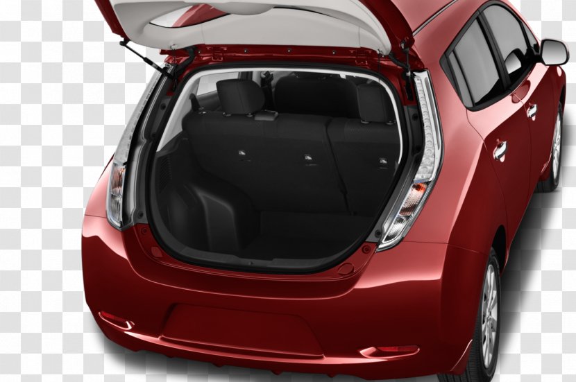 2012 Nissan LEAF 2015 2018 2017 2014 - Hatchback - Car Trunk Transparent PNG