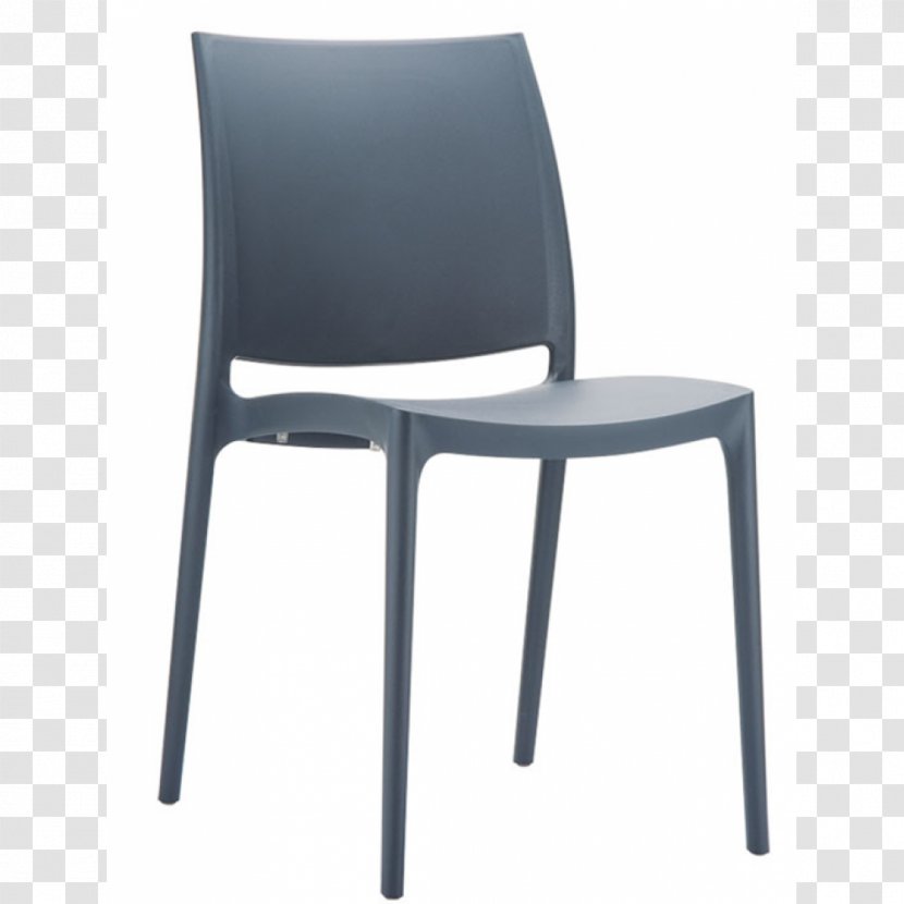 Table Polypropylene Stacking Chair Furniture Plastic - Cafe Transparent PNG