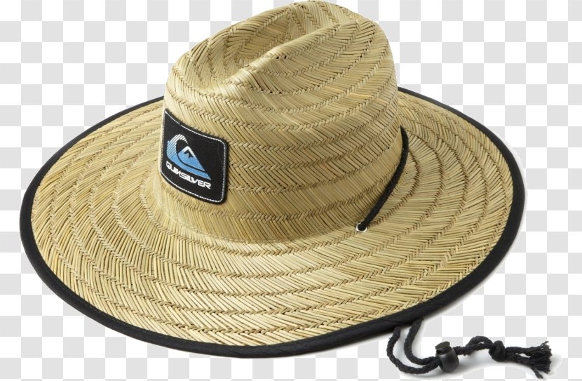 Sun Hat Cap Straw - Beige Transparent PNG