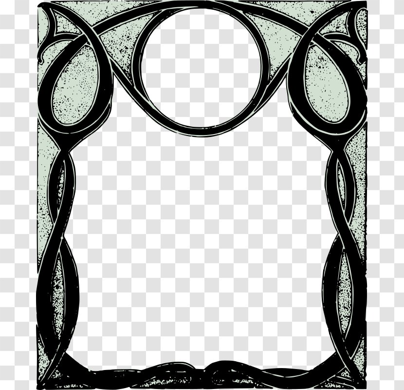 Borders And Frames Picture Decorative Arts Ornament Clip Art - Curly Cliparts Transparent PNG