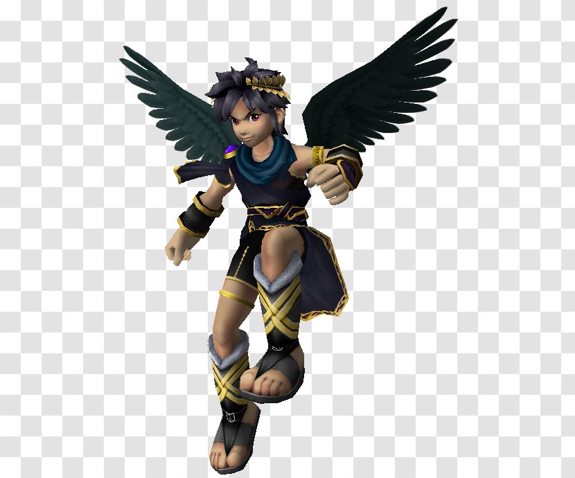 Kid Icarus: Uprising Super Smash Bros. Brawl Pit For Nintendo 3DS And Wii U - Palutena Transparent PNG