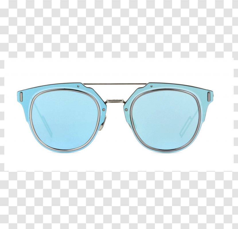 Goggles Aviator Sunglasses Dior Homme - Blue Transparent PNG