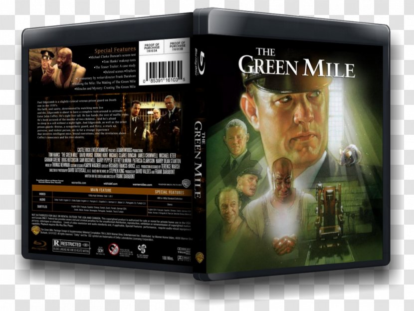 David Morse The Green Mile Film Blu-ray Disc IMDb - Dvd Transparent PNG