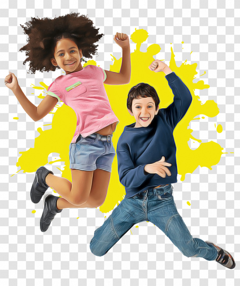 Jumping Fun Happy Child Play Transparent PNG