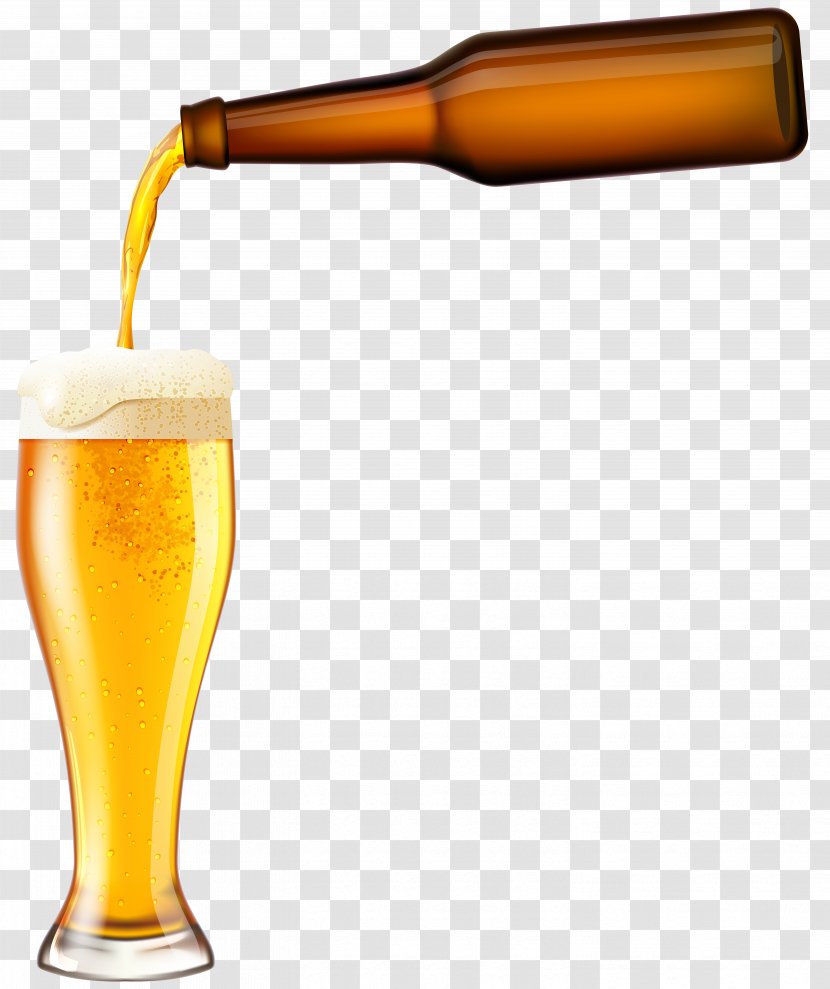 Low-alcohol Beer Bottle Clip Art - Glasses Transparent PNG
