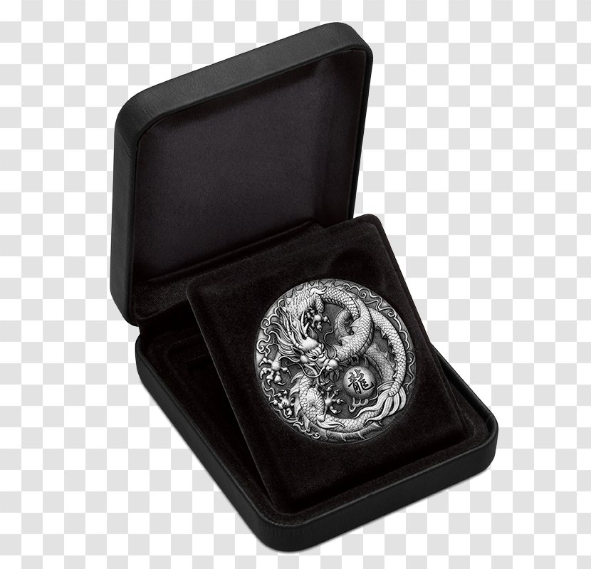 Perth Mint Silver Coin Dragon Ounce - Weight - Wealth And Good Fortune Transparent PNG