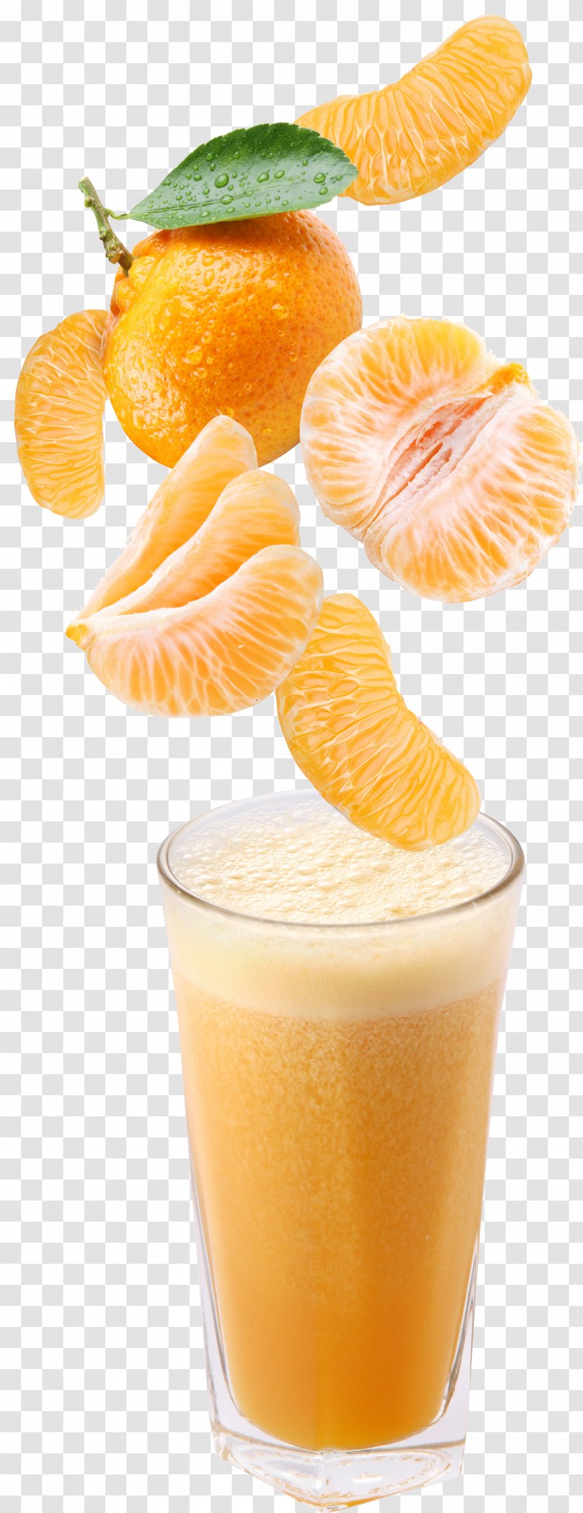 Orange Drink Juice Cocktail Fruit - Citric Acid Transparent PNG