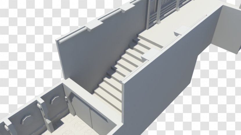 Roof Angle - Hardware - Staircase Model Transparent PNG
