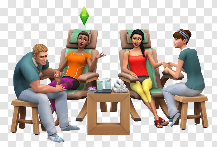 The Sims 4: Spa Day Outdoor Retreat 3 Stuff Packs 2 - Expansion Pack - Furniture Transparent PNG