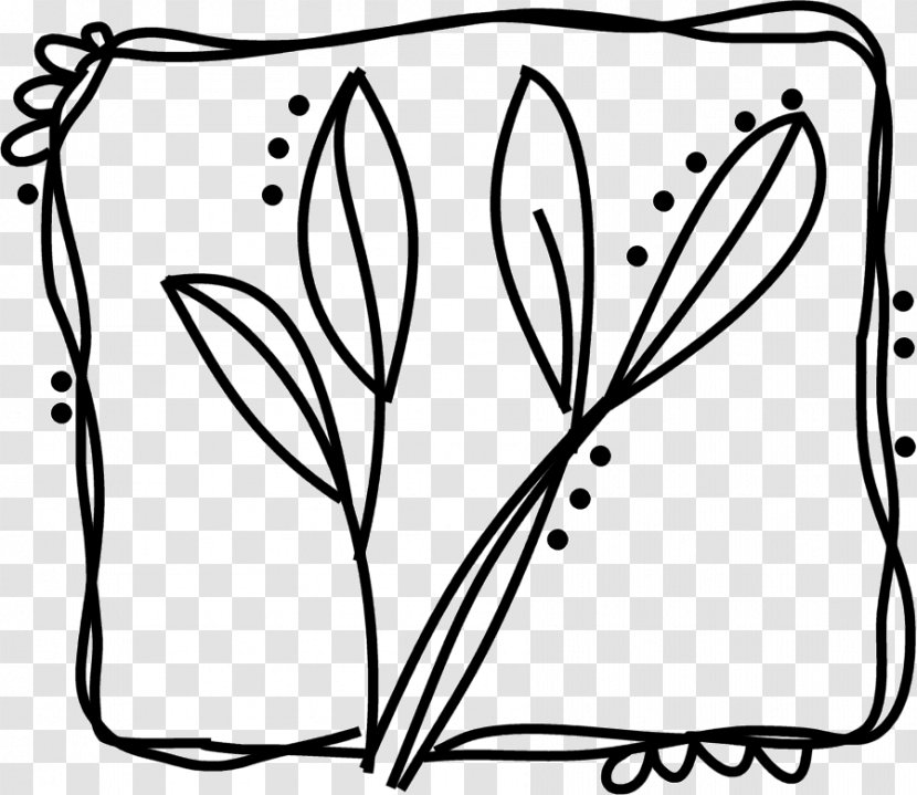 Doodle Coloring Book Drawing Art Clip - Plant Stem Transparent PNG