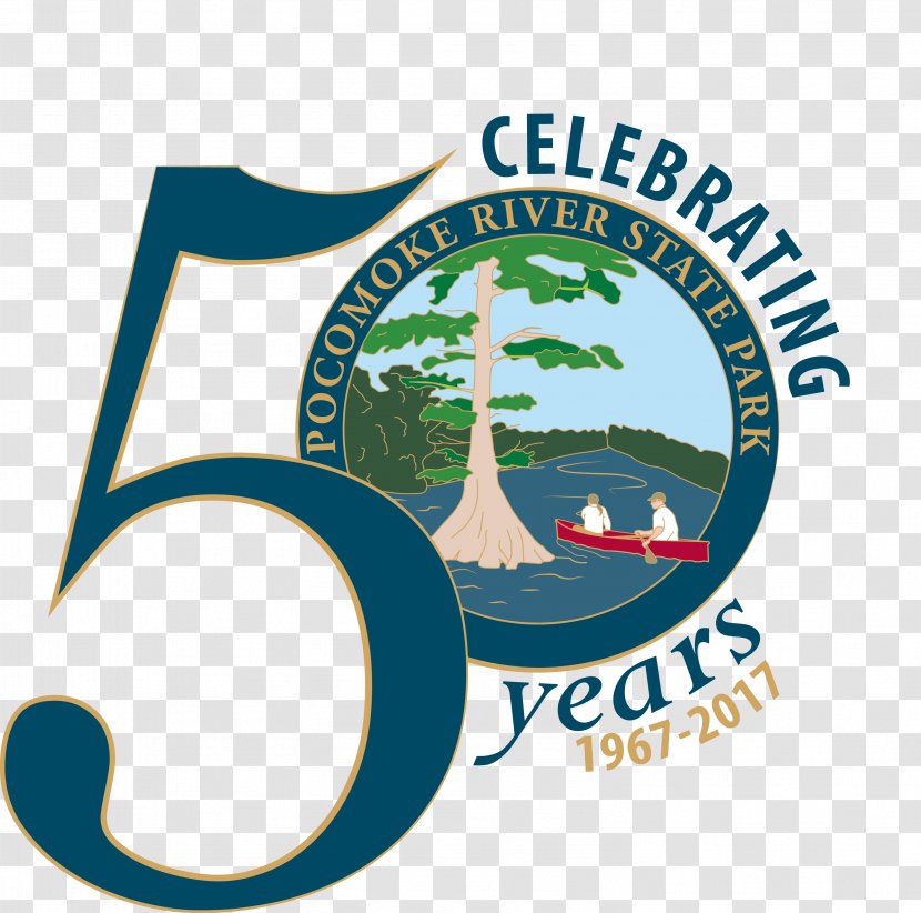 Pocomoke State Forest Logo City River Park - Golden Anniversary Creative Transparent PNG