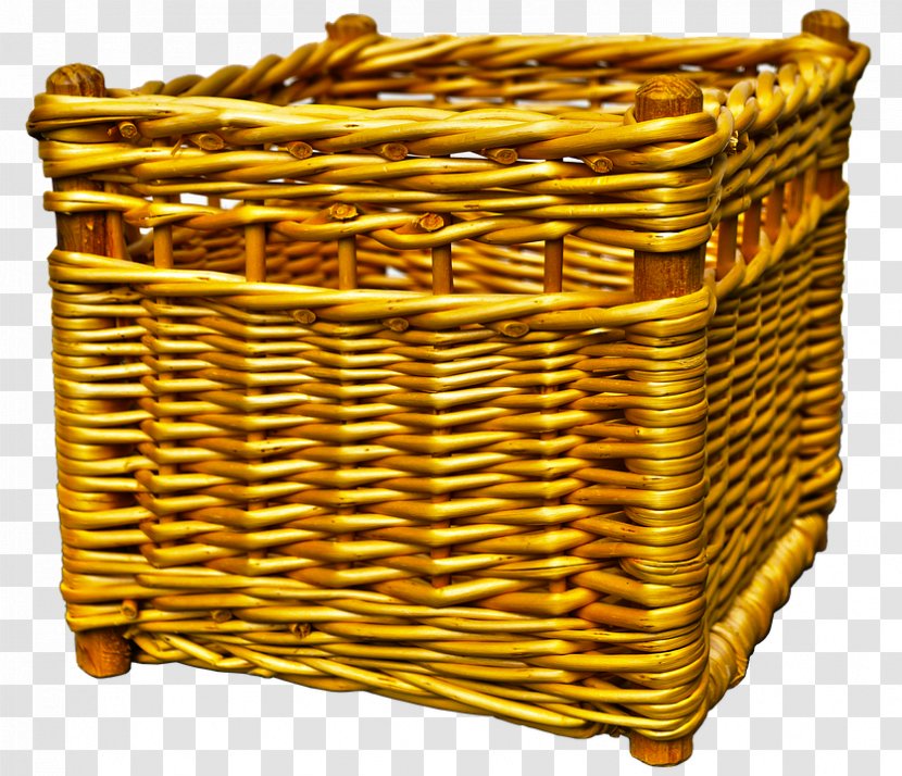 Basket Weaving Wicker Picnic Baskets Transparent PNG