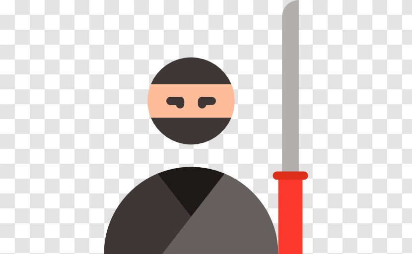 Ninja - Smile - Kunai Transparent PNG