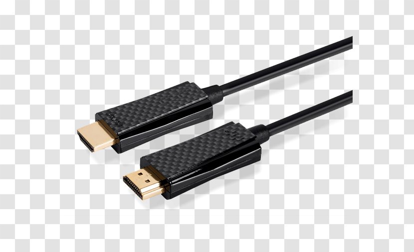 HDMI Optical Fiber Cable S/PDIF 4K Resolution Electrical - Hdmi Transparent PNG