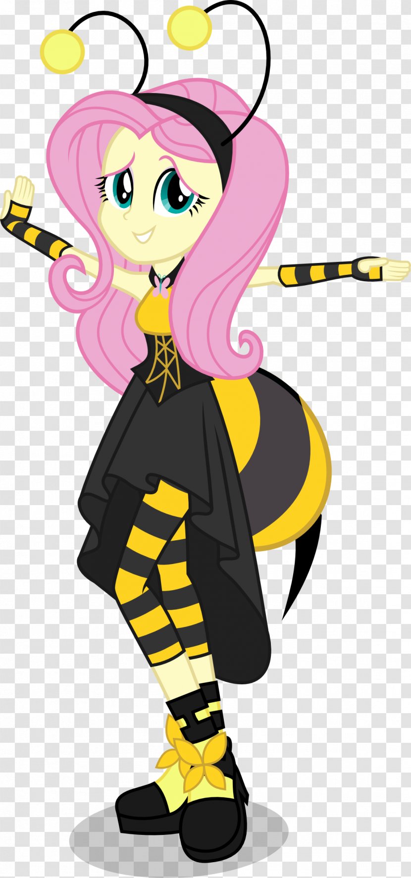 Fluttershy Pony Rarity Pinkie Pie Twilight Sparkle - Super Bee Transparent PNG