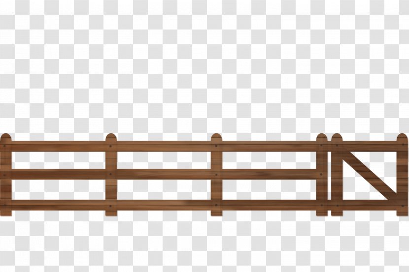 Picket Fence Split-rail Clip Art - Wood Transparent PNG