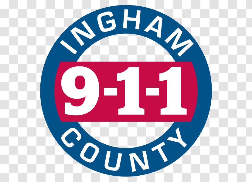 Ingham County 911 Central Dispatch Logo 9-1-1 Dispatcher Police Transparent PNG