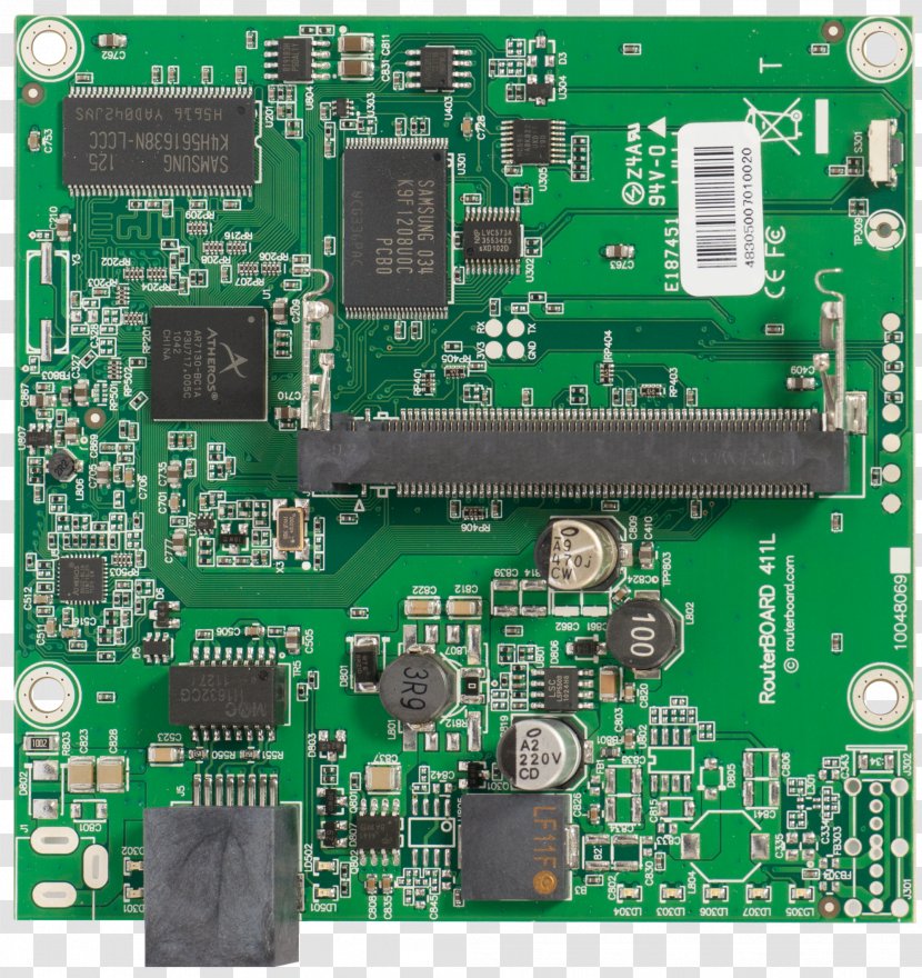 MikroTik RouterBOARD Mini PCI Ethernet - Microcontroller - Wireless Network Interface Controller Transparent PNG