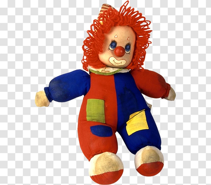Clown Joker Stuffed Animals & Cuddly Toys Raggedy Ann - Rag Doll Transparent PNG
