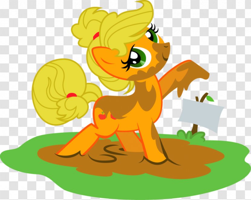 Applejack Twilight Sparkle Rarity Rainbow Dash Pony - Mud Transparent PNG