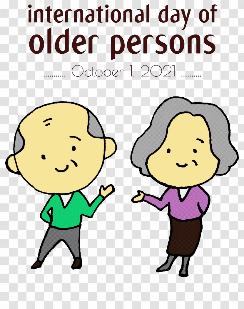 International Day For Older Persons Older Person Grandparents Transparent PNG