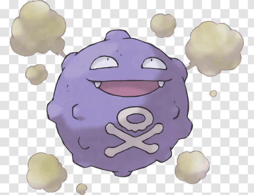 Pokémon Red And Blue FireRed LeafGreen Koffing Weezing - Skull Crossbones - Coffin Drawing Transparent PNG