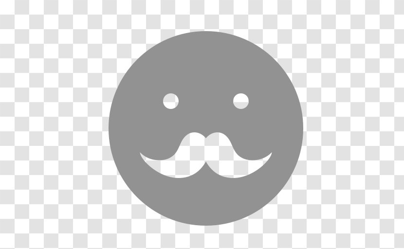 Emoticon - Wink - Mustach Transparent PNG