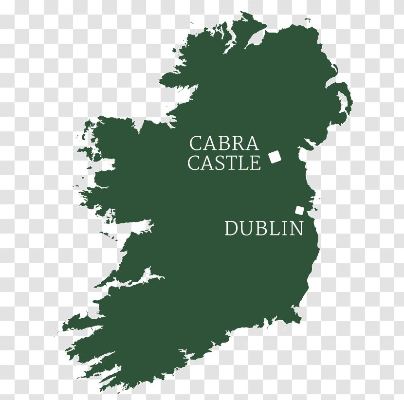 Northern Ireland Dublin Galway - Map Transparent PNG