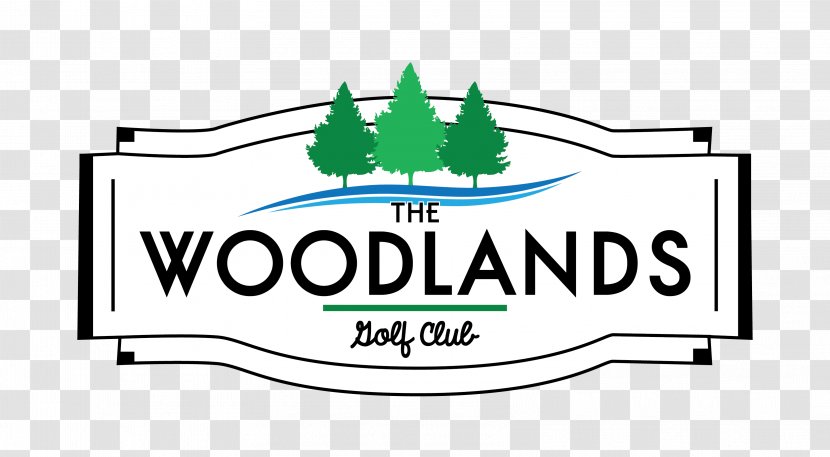 The Woodlands Golf Course Logo Transparent PNG