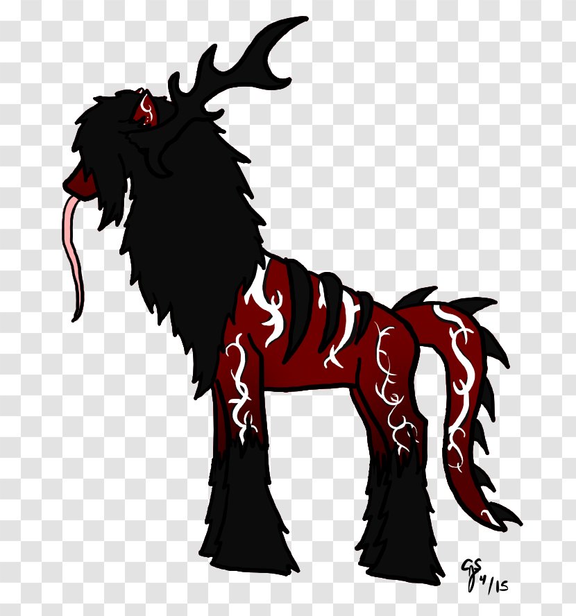 Horse Demon Goat Clip Art - Dog Like Mammal Transparent PNG