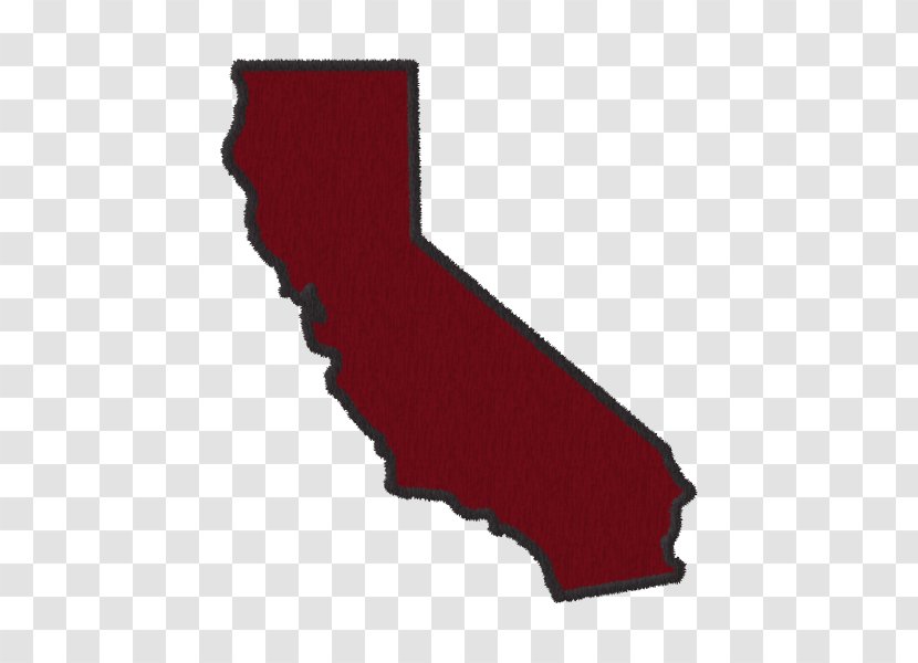California Vector Graphics Map Image - Royaltyfree - Distressed American Flag Transparent PNG