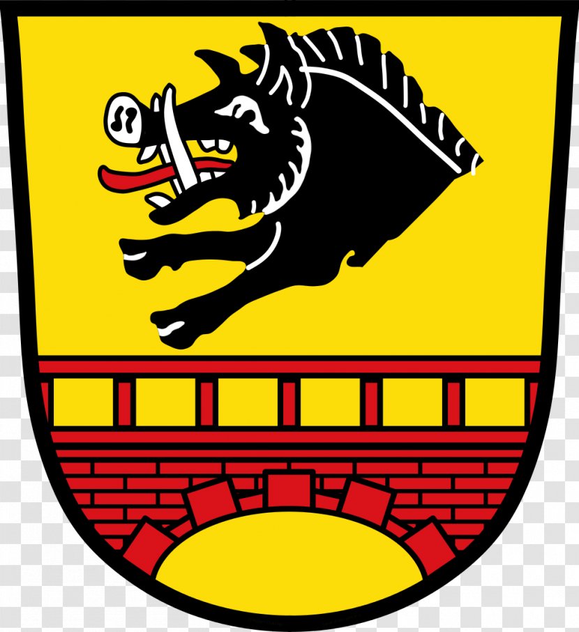 Verwaltungsgemeinschaft Ebern Coat Of Arms Byvåben Clip Art - Yellow Transparent PNG